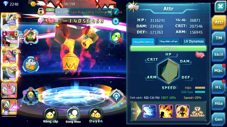 MÃ : #TTS5658 - S1758 - TOP 2PK - 3K SÁCH - V15 - CẶP RỒNG BÁ CHỦ BUILD CAO - TAPU BULU CỘNG HƯỞNG DYANAMX 2 TEAM HOT
