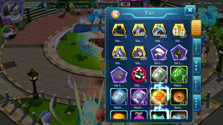 MÃ : #TTS5658 - S1758 - TOP 2PK - 3K SÁCH - V15 - CẶP RỒNG BÁ CHỦ BUILD CAO - TAPU BULU CỘNG HƯỞNG DYANAMX 2 TEAM HOT