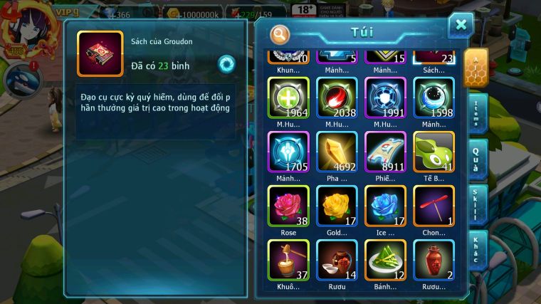 MÃ : #TTS5668 - S57 - TOP 27 - PIKACHU DYNAMAX VỊT BẦU BC TAPU KOKO BC THẦN ĐIỆN BC HOOH DYNAMAX NHIỀU PET HT