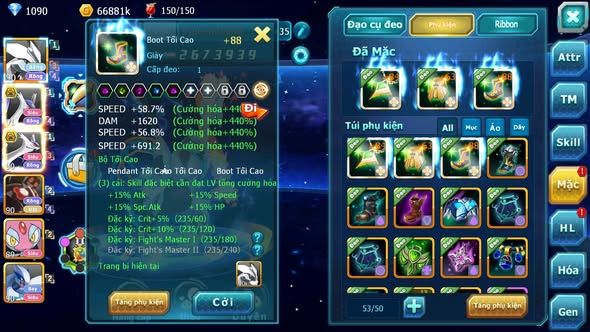 MÃ : #TTS5675 - S1799 - TOP 14 - V6 - UNVOA CẶP LATI BÁ CHỦ ZEVIL MES NHIỀU PET HT