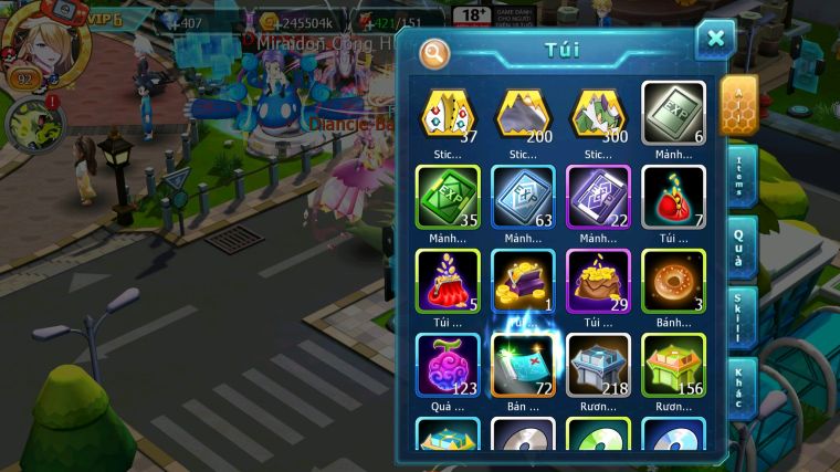MÃ : #TTS5673 - S1688 - V6 - TEAM YÊU BÁ CHỦ GROUDON RAIKOU NHIỀU PET HT