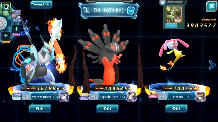 MÃ :  #TTS5679 - S1842 - TOP 10 - V7 - UNVOA ZEVIL MES RAIKOU LUGIA NHIỀU PET HT