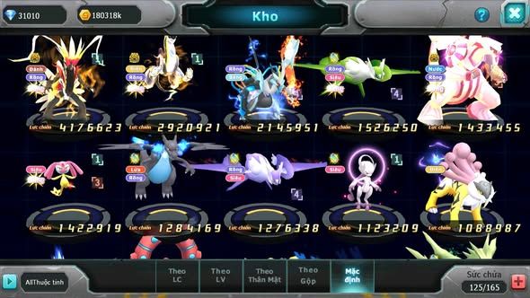 MÃ : #TTS5685 - S1852 - TOP1-2 ALL - V14 - 31K KC - 1K7 SÁCH - CẶP RỒNG BÁ CHỦ PALKIA BC UNVOA CẶP LATI ĐUA TOP NGON