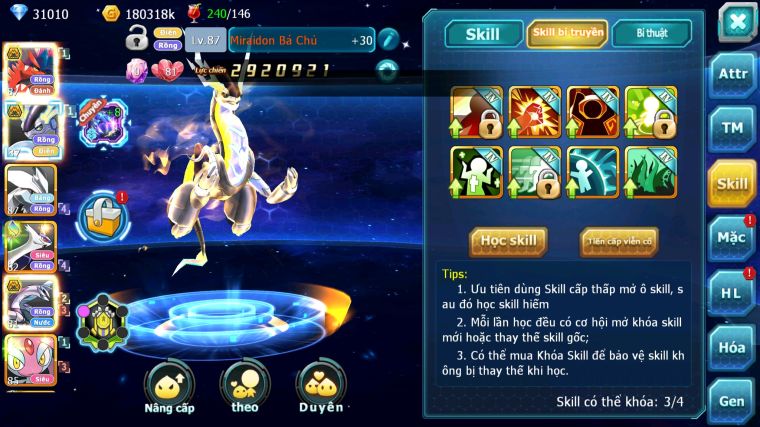 MÃ : #TTS5685 - S1852 - TOP1-2 ALL - V14 - 31K KC - 1K7 SÁCH - CẶP RỒNG BÁ CHỦ PALKIA BC UNVOA CẶP LATI ĐUA TOP NGON