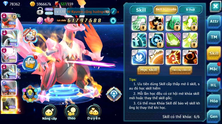 MÃ : #TTS5681 - S650 - TOP3 ALL CHAM - 3K1 SÁCH - 78K KC - HOOH - WB - DIANCIE - YVETAL - LUGIA CỘNG HƯỞNG MEGANEC NHIỀU PET HUYỀN THOẠI