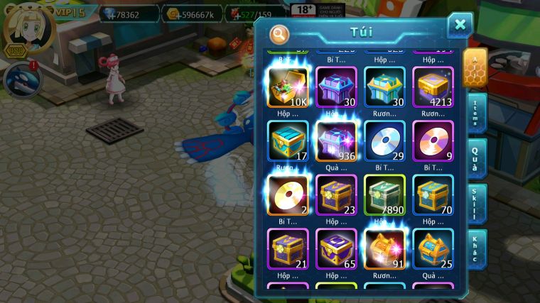 MÃ : #TTS5681 - S650 - TOP3 ALL CHAM - 3K1 SÁCH - 78K KC - HOOH - WB - DIANCIE - YVETAL - LUGIA CỘNG HƯỞNG MEGANEC NHIỀU PET HUYỀN THOẠI