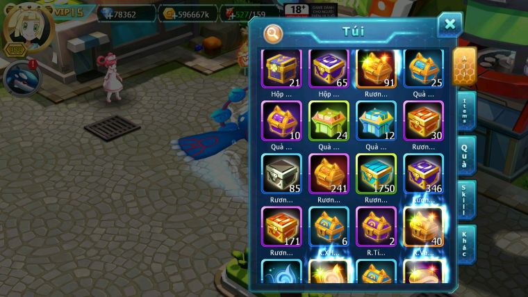 MÃ : #TTS5681 - S650 - TOP3 ALL CHAM - 3K1 SÁCH - 78K KC - HOOH - WB - DIANCIE - YVETAL - LUGIA CỘNG HƯỞNG MEGANEC NHIỀU PET HUYỀN THOẠI