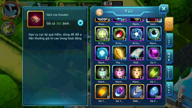 MÃ : #TTS5703 - S1543 - V8 - HOOH DYNAMAX THẦN GIÓ BC YVETAL QVBC NHIỀU PET HT