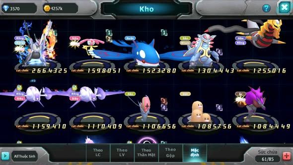 MÃ : #TTS5702 - S1813 - TOP 19 - 858 SÁCH - UNVOA MES KYOGRE CẶP LATI AMDLO ĐUA TOP NGON