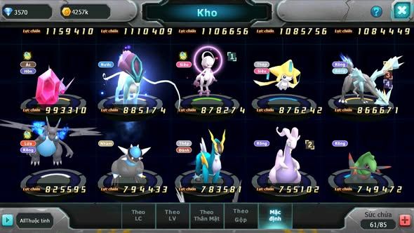 MÃ : #TTS5702 - S1813 - TOP 19 - 858 SÁCH - UNVOA MES KYOGRE CẶP LATI AMDLO ĐUA TOP NGON