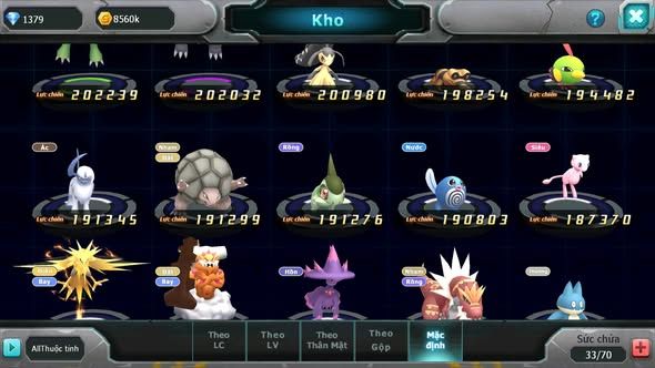 MÃ : #TTS5709 - S1861 - TOP40 - GIRATINA TEAM HỒN NÔNG DÂN VICTINI RAIKOU
