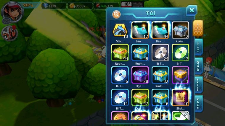 MÃ : #TTS5709 - S1861 - TOP40 - GIRATINA TEAM HỒN NÔNG DÂN VICTINI RAIKOU