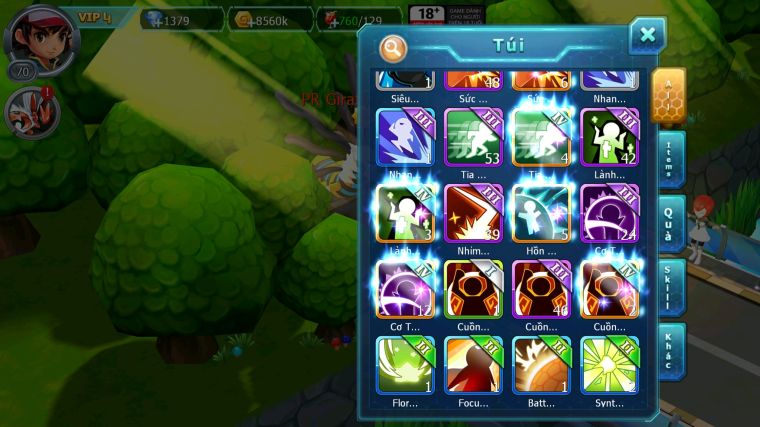 MÃ : #TTS5709 - S1861 - TOP40 - GIRATINA TEAM HỒN NÔNG DÂN VICTINI RAIKOU