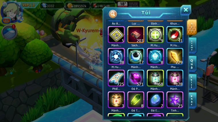 MÃ : #TTS5714 - S1813 - TOP 10 - V13  UNVOA WHITE BC CẶP LATI BÁ CHỦ BLACK HOOH GIRATINA