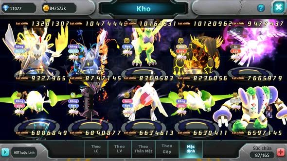 MÃ : #TTS5719 - S968 - TOP 14 - V14 - 11K KC - 5K MT - HOOH CH DYNAMAX CẶP VUA KIẾM KHIÊN DIANCIE BC DYNAMAX NHIỀU PET BC