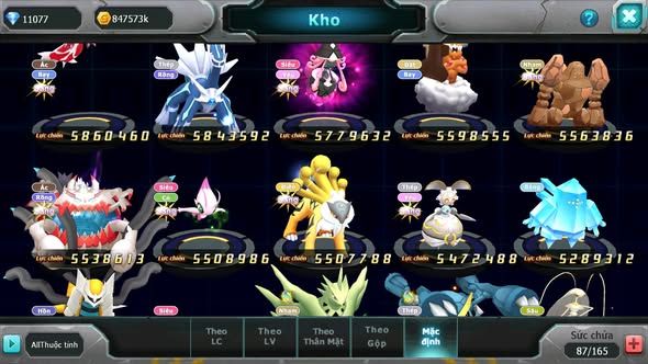 MÃ : #TTS5719 - S968 - TOP 14 - V14 - 11K KC - 5K MT - HOOH CH DYNAMAX CẶP VUA KIẾM KHIÊN DIANCIE BC DYNAMAX NHIỀU PET BC