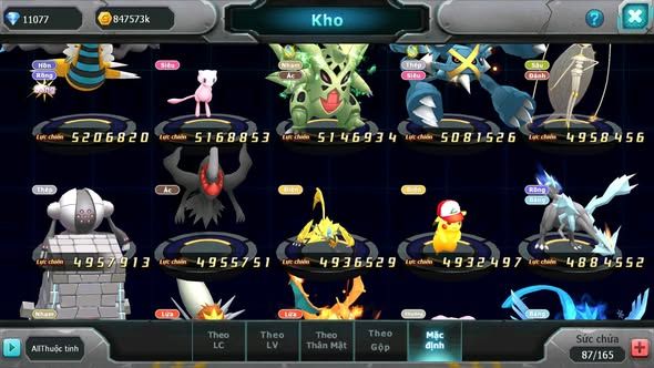 MÃ : #TTS5719 - S968 - TOP 14 - V14 - 11K KC - 5K MT - HOOH CH DYNAMAX CẶP VUA KIẾM KHIÊN DIANCIE BC DYNAMAX NHIỀU PET BC