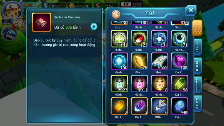 MÃ : #TTS5719 - S968 - TOP 14 - V14 - 11K KC - 5K MT - HOOH CH DYNAMAX CẶP VUA KIẾM KHIÊN DIANCIE BC DYNAMAX NHIỀU PET BC