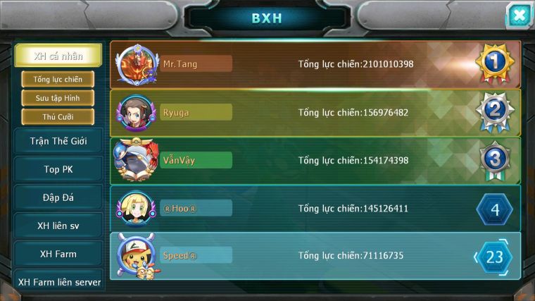MÃ : #TTS5719 - S968 - TOP 14 - V14 - 11K KC - 5K MT - HOOH CH DYNAMAX CẶP VUA KIẾM KHIÊN DIANCIE BC DYNAMAX NHIỀU PET BC