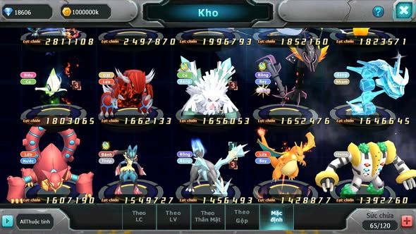 MÃ : #TTS5723 - S1728 - TOP41 - V14 - MIRAIDON BÁ CHỦ PALKIA BÁ CHỦ CẶP LATI BC KYOGRE BC NHIỀU PET HT