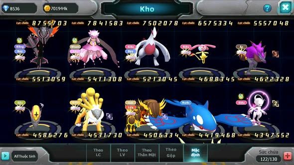 MÃ : #TTS5721 - S1512 - TOP 11 - V14 - VUA KIẾM VUA KHIÊN BÁ CHỦ TAPU BULU BÁ CHỦ HOOH DYNAMAX NHIỀU PET HUYỀN THOẠI