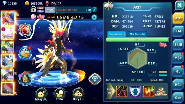 MÃ : #TTS5727 - S1607 - TOP 33 - V14 - KORAIDON BÁ CHỦ DIANCIE DYNAMAX CẶP LATI BC NHIỀU PET HT