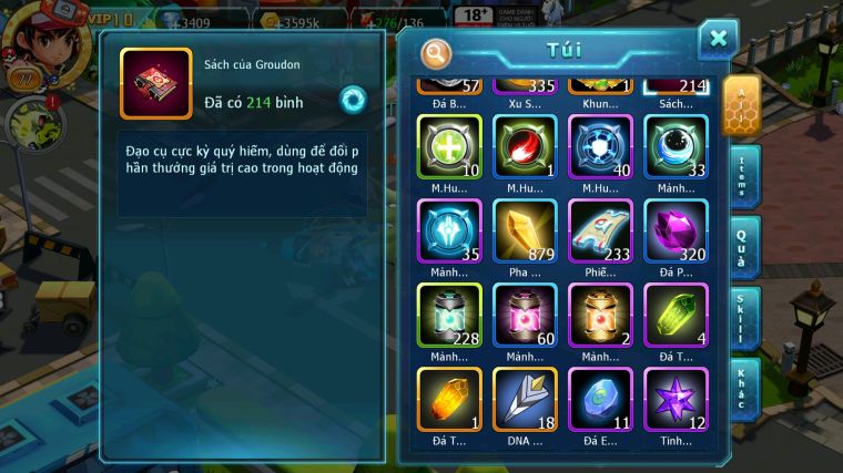 MÃ : #TTS5726 - S1856 - TOP 9 - 214 SÁCH V10 - UNVOA RAIKOU CẶP LATI LUGIA NHIỀU PET HT