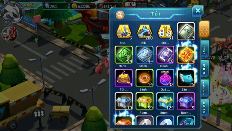 MÃ : #TTS5745 -  S1807 - TOP30 - V5 - UNVOA LATI BÁ CHỦ RAIKOU ĐUA TOP NGON