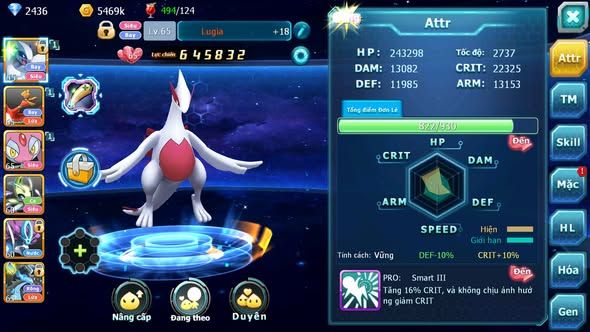 MÃ : #TTS5733 - S1863 - TOP41 - 200 SÁCH - LUGIA HOOH MES CELEBI RAIKOU