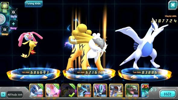 MÃ : #TTS5732 - S1873 - TOP11  - V10 - LUGIA MES RAIKOU AMDLO ĐUA TOP NGON