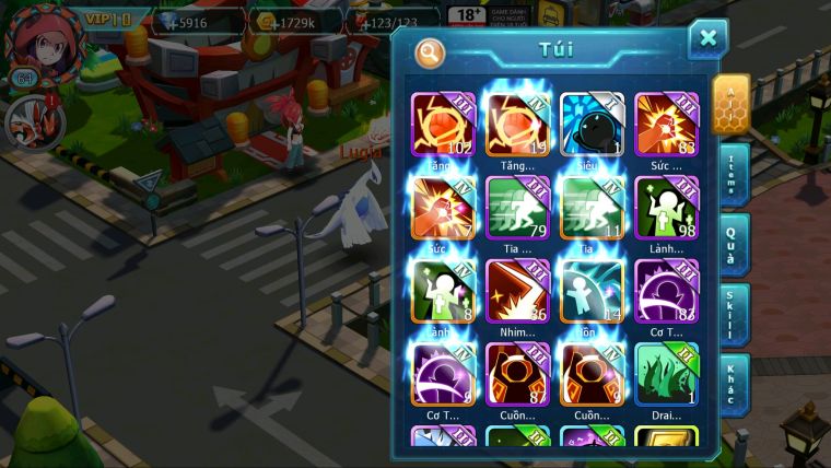MÃ : #TTS5732 - S1873 - TOP11  - V10 - LUGIA MES RAIKOU AMDLO ĐUA TOP NGON