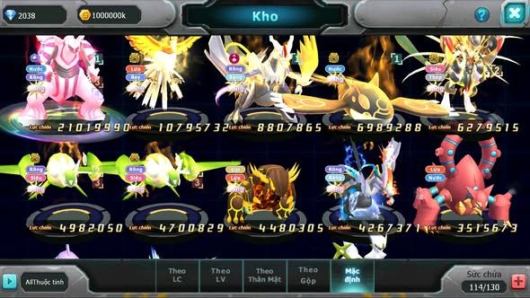 MÃ : #TTS5748 - S1368 - 2K5 SÁCH - V12 - PALKIA CỘNG HƯỞNG FULL SS HOOH BC WHITE DYNAMAX KYOGRE BC MEW GIÁP BC NHIỀU PET HT