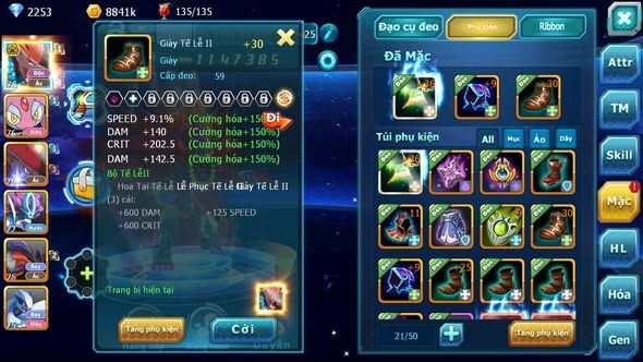 MÃ : #TTS5752 - S1846 - TOP 22 - V4 - BTAA BÁ CHỦ MES ZOROA NHIỀU PET HT