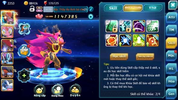 MÃ : #TTS5752 - S1846 - TOP 22 - V4 - BTAA BÁ CHỦ MES ZOROA NHIỀU PET HT