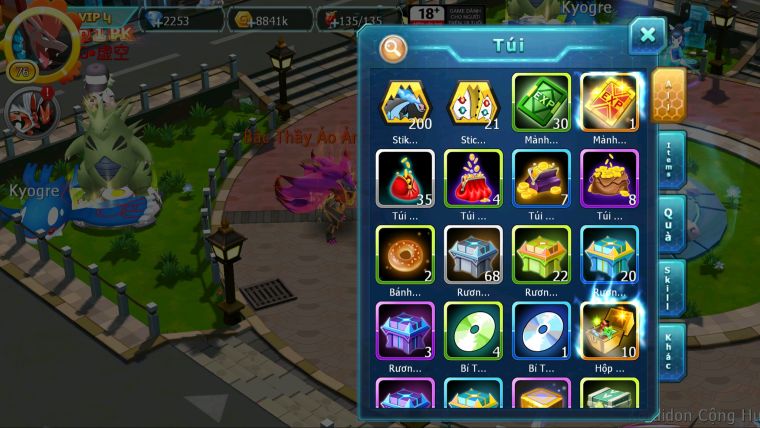 MÃ : #TTS5752 - S1846 - TOP 22 - V4 - BTAA BÁ CHỦ MES ZOROA NHIỀU PET HT