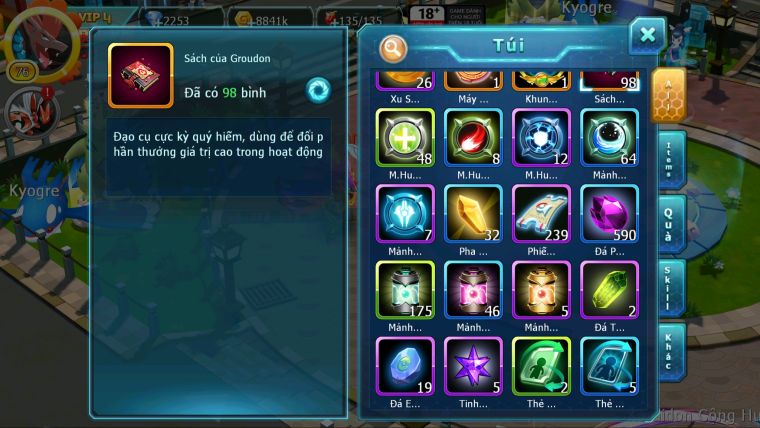 MÃ : #TTS5752 - S1846 - TOP 22 - V4 - BTAA BÁ CHỦ MES ZOROA NHIỀU PET HT