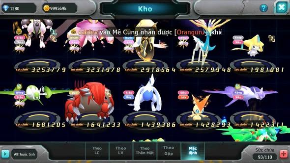 MÃ : #TTS5751 - S1695 - V7 - MEW GIÁP BC DIANCIE TAPU FINI XERM NHIEUEFPET HT