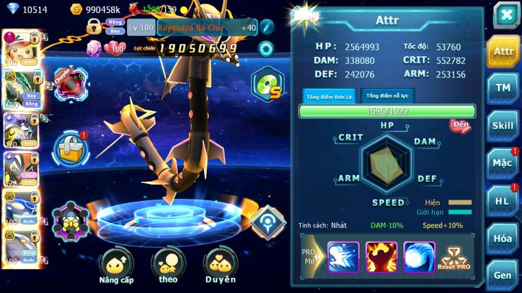 MÃ : #TTS5765 - S916 - TOP 26 - V12 - 10K KC - 2K SÁCH - PIKACHU DYNAMAX RAYQUAZA BC RAIKOU CỘNG HƯỞNG TAPU KOKO CỘNG HƯỞNG NHIỀU PET BÁ CHỦ