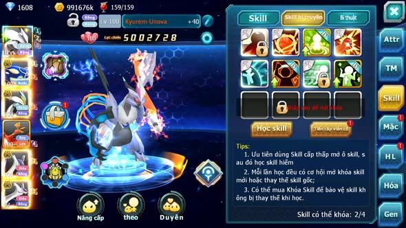 MÃ : #TTS5763 - S1414 - V10 - UNVOA KYOGRE BC WHITE BC BLACK CẶP LATI BC