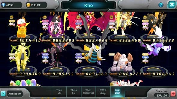 MÃ : #TTS5762 - S326 - TOP 3 - DIANCIE CỘNG HƯỞNG DYNAMAX HOOH CỘNG HƯỞNG DYNAMAX NHIỀU PET BÁ CHỦ