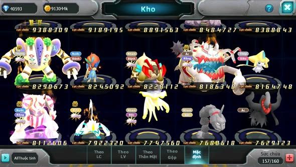 MÃ : #TTS5762 - S326 - TOP 3 - DIANCIE CỘNG HƯỞNG DYNAMAX HOOH CỘNG HƯỞNG DYNAMAX NHIỀU PET BÁ CHỦ