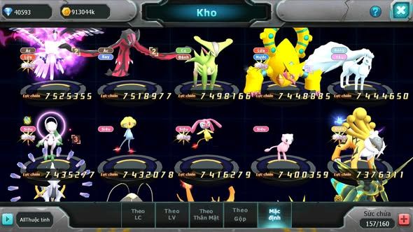MÃ : #TTS5762 - S326 - TOP 3 - DIANCIE CỘNG HƯỞNG DYNAMAX HOOH CỘNG HƯỞNG DYNAMAX NHIỀU PET BÁ CHỦ