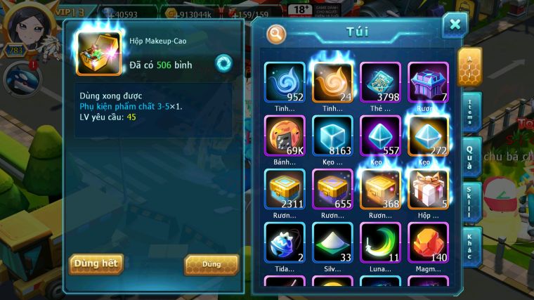 MÃ : #TTS5762 - S326 - TOP 3 - DIANCIE CỘNG HƯỞNG DYNAMAX HOOH CỘNG HƯỞNG DYNAMAX NHIỀU PET BÁ CHỦ