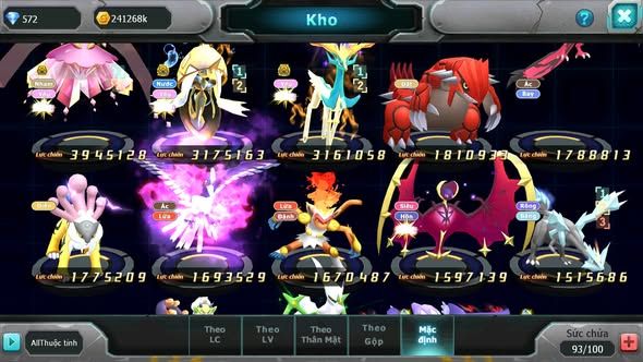 MÃ : #TTS5770 - S1688 - V6 - DIANCIE BC TAPU FINI BC XERM BC NHIỀU PET HT