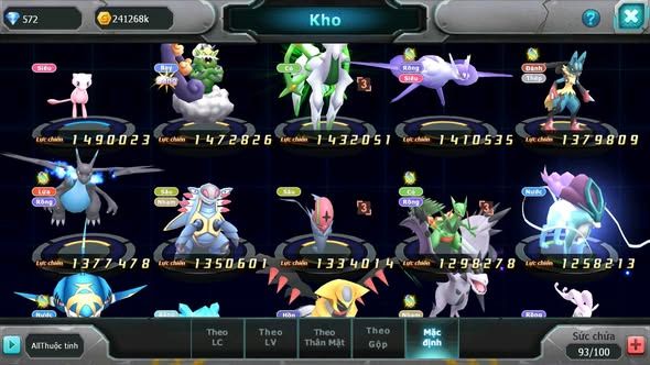 MÃ : #TTS5770 - S1688 - V6 - DIANCIE BC TAPU FINI BC XERM BC NHIỀU PET HT