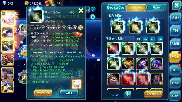 MÃ : #TTS5770 - S1688 - V6 - DIANCIE BC TAPU FINI BC XERM BC NHIỀU PET HT