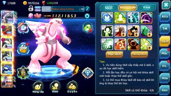 MÃ : #TTS5768 - S1178 - V14 - 17K KC - PALKIA CỘNG HƯỞNG HOOH DYNAMAX WB BC VUA KHIÊN NHIỀU PET HT