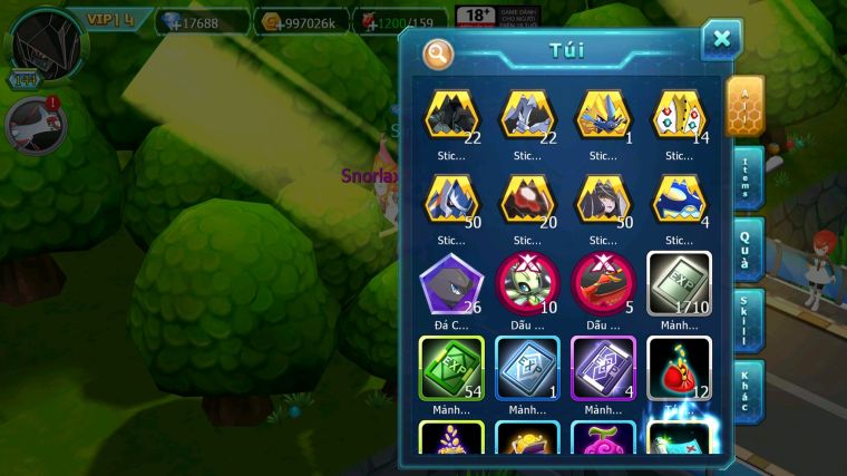 MÃ : #TTS5768 - S1178 - V14 - 17K KC - PALKIA CỘNG HƯỞNG HOOH DYNAMAX WB BC VUA KHIÊN NHIỀU PET HT