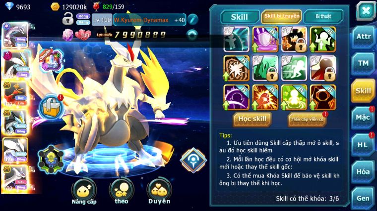 MÃ : #TTS5773 - S1382 - V12 - 786 SÁCH - PALKIA CỘNG HƯỞNG FULL SS WHITE DYNAMAX HOOH BC BLACK BC UNVOA NHIỀU PET BC