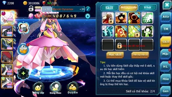 MÃ : #TTS5779 - S1777 - V4 - DIANCIE DYNAAMX TAPU FINI XERM CẶP LATI NHIỀU PET HT
